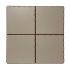Suport Protecție pentru Masă Versa Bej Ceramică (20 x 20 cm)