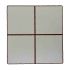 Suport Protecție pentru Masă Versa Alb Ceramică (20 x 20 cm)