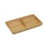Tavă pentru gustari Versa Bambus 10 x 2 x 17,5 cm