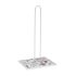 Suport pentru hârtie de bucătărie Versa Acebo Metal Oțel Lemn MDF 16,5 x 31 x 13 cm