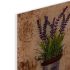 Tablou Versa Lavandă Geam 1 x 30 x 30 cm