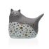 Figură Decorativă Versa Gri Cric 9,5 x 14 x 17 cm
