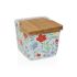 Solniță cu capac Versa Ceramică Květiny 8,8 x 8,5 x 8,8 cm