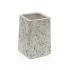 Suport pentru periuțe de dinți Versa Gri Ceramică Plastic 7 x 10 x 7 cm