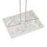 Suport pentru hârtie de bucătărie Versa Palmier Metal Oțel Lemn MDF 16,5 x 31 x 13 cm