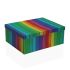 Set de cutii de depozitare, cu posibilitate de stivuire Versa Curcubeu Carton 15 Piese 35 x 16,5 x 43 cm