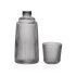 Sticlă de apă Versa Negru Sticlă Aluminiu 10,3 x 26 x 10,3 cm