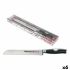 Cuțit pentru pâine Quttin Moare (22 cm) 6 Unități 3 mm