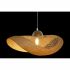 Lustră DKD Home Decor Maro Bambus 40 W Pălărie de damă 220 V 70 x 34 x 20 cm