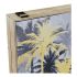 Capace DKD Home Decor 8424001698615 Contor Palmieri Negru Auriu* Lemn Lemn MDF 2 Unități 46,5 x 6 x 31 cm