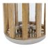 Lucerna DKD Home Decor Argintiu Lemn Metal (22 x 22 x 32 cm)