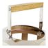 Lucerna DKD Home Decor Argintiu Lemn Metal (22 x 22 x 32 cm)