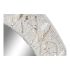 Oglindă de perete DKD Home Decor Alb Boho Macrame 75 x 2 x 75 cm