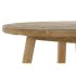 Masă de Sufragerie DKD Home Decor Natural Pin 120 x 120 x 76 cm