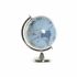 Glob Pământesc DKD Home Decor Albastru Argintiu PVC Aluminiu 33 x 33 x 44 cm