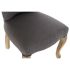 Scaun de Sufragerie DKD Home Decor 52 x 53 x 103 cm Gri închis