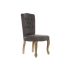Scaun de Sufragerie DKD Home Decor 52 x 53 x 103 cm Gri închis