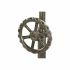 Lampă cu Picior DKD Home Decor Metal Argintiu 60 W (74 x 61 x 182 cm)