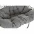 Fotoliu de grădină suspendat DKD Home Decor 133 x 80 x 110 cm Gri ratan sintetic Aluminiu