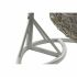 Fotoliu de grădină suspendat DKD Home Decor 133 x 80 x 110 cm Gri ratan sintetic Aluminiu