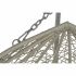 Fotoliu de grădină suspendat DKD Home Decor 133 x 80 x 110 cm Gri ratan sintetic Aluminiu