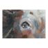 Tablou DKD Home Decor Caw 100 x 3,5 x 100 cm Vacă Cottage (2 Unități)