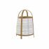 Lampă de masă DKD Home Decor Alb Natural Bambus 40 W 220 V 32 x 32 x 45,5 cm