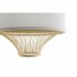 Lustră DKD Home Decor Alb Poliester Bambus (40 x 40 x 52 cm)