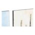 Tablou DKD Home Decor CU-179188 Auriu* 100 x 4 x 100 cm Sticle Cottage (2 Unități)