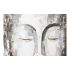 Tablou DKD Home Decor CU-179192 100 x 3,8 x 100 cm Buda Oriental (2 Unități)
