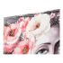Tablou DKD Home Decor Girl Květiny 120 x 3 x 80 cm Modern (2 Unități)