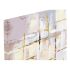 Tablou DKD Home Decor Squares Abstract 100 x 3 x 100 cm Modern (2 Unități)