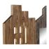 Suport pentru reviste DKD Home Decor Alb Maro Metal Lemn de paulownia (57 x 10 x 40 cm)