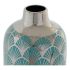 Vază DKD Home Decor Porțelan Turquoise Oriental (15 x 15 x 41.5 cm)