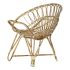 Scaun de Sufragerie DKD Home Decor 8424001825158 Multicolor Natural Ratan 77 x 58 x 85 cm