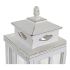 Lucerna DKD Home Decor Alb Geam Pin (22.5 x 22.5 x 47 cm)