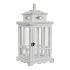 Lucerna DKD Home Decor Alb Geam Pin (22.5 x 22.5 x 47 cm)