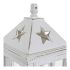 Lucerna DKD Home Decor Alb Geam Pin (21 x 21 x 51 cm)