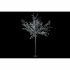 Pom de Crăciun DKD Home Decor Alb Argintiu Metal Plastic 120 x 120 x 220 cm