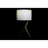 Lampă de masă DKD Home Decor Negru Metal Maro Alb Dub 220 V 50 W 35 x 35 x 54 cm