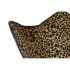Scaun de Sufragerie DKD Home Decor Maro Negru 73 x 70 x 93 cm