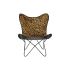 Scaun de Sufragerie DKD Home Decor Maro Negru 73 x 70 x 93 cm