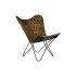 Scaun de Sufragerie DKD Home Decor Maro Negru 73 x 70 x 93 cm