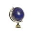Glob Pământesc DKD Home Decor Albastru Auriu* Metal 27 x 25 x 36 cm