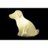 Lampă de masă DKD Home Decor 25 x 10 x 19 cm Porțelan Alb 220 V 25 W