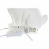Lampă de masă DKD Home Decor 25 x 10 x 19 cm Porțelan Alb 220 V 25 W