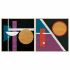Tablou DKD Home Decor 83 x 4,5 x 83 cm Abstract Modern (2 Unități)