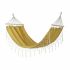 Hamac DKD Home Decor Ocru Poliester Bumbac Pin Franjuri (255 x 80 x 28 cm)