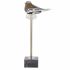 Figură Decorativă DKD Home Decor Tricolor Pasăre 18 x 9 x 42 cm