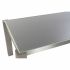 Masă de Sufragerie DKD Home Decor Geam Gri Aluminiu Dub Sticlă Temperată (162 x 92 x 74 cm)